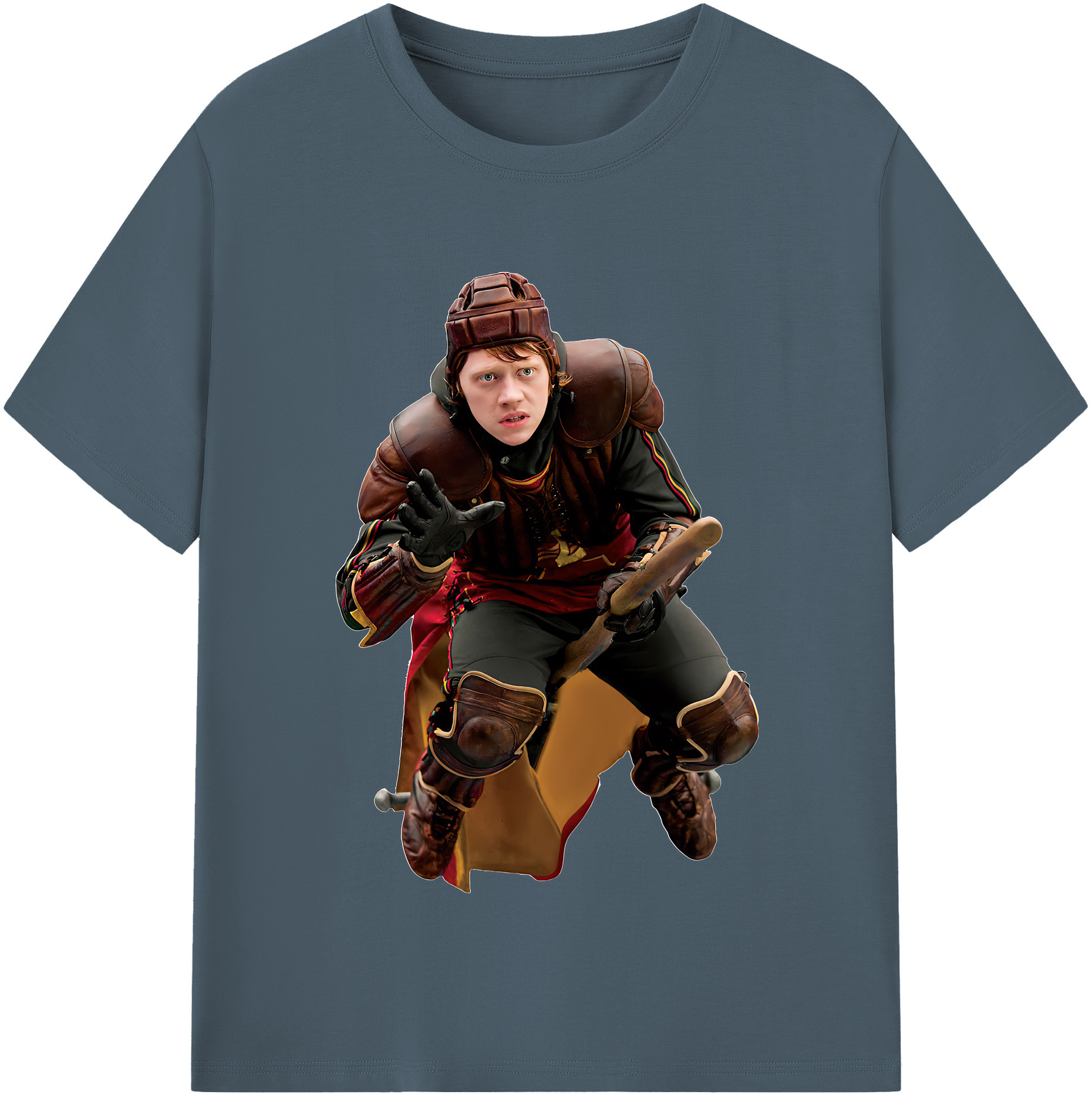 （画像用） Harry Potter ハリー・ポッターシリーズ 綿100％半袖Tシャツ（フロントプリント）